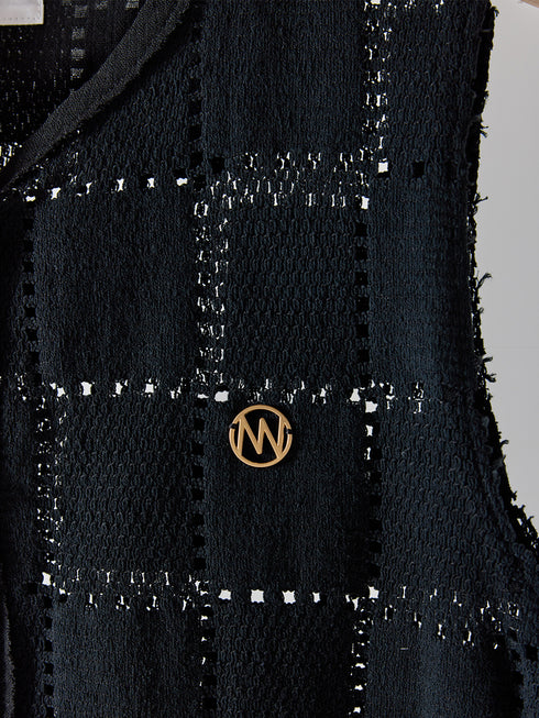 【 予約:5月下旬 】SLEEVELESS LACE TOP /Y262-12045