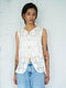 SLEEVELESS LACE TOP /Y262-12045