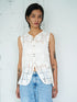 【 予約:5月下旬 】SLEEVELESS LACE TOP /Y262-12045