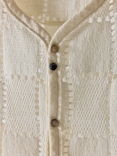 【 予約:5月下旬 】SLEEVELESS LACE TOP /Y262-12045