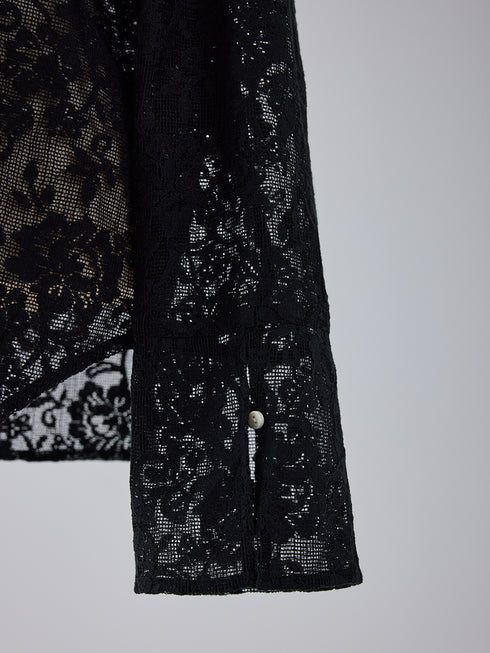 【 予約:5月下旬 】PORTABLE LACE HOODIE /Y262-12047