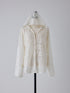【 予約:5月下旬 】PORTABLE LACE HOODIE /Y262-12047