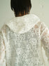 【 予約:5月下旬 】PORTABLE LACE HOODIE /Y262-12047