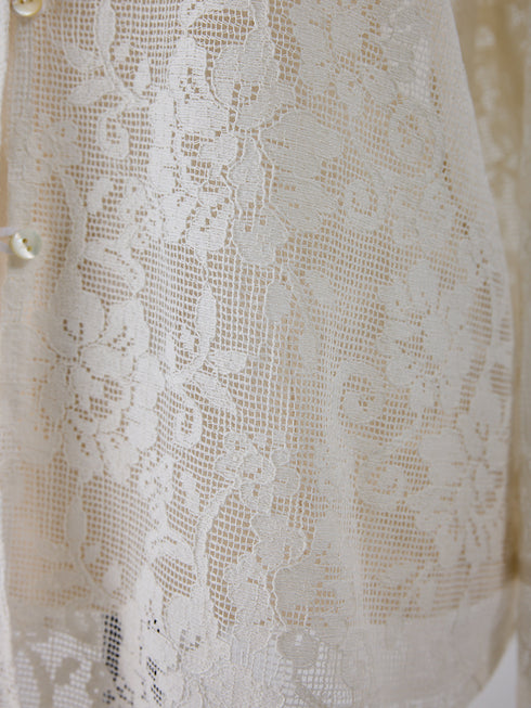 【 予約:5月下旬 】PORTABLE LACE HOODIE /Y262-12047