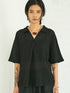 【 予約:5月下旬 】KEY NECK BLOUSE /Y262-12055
