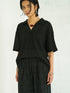 【 予約:5月下旬 】KEY NECK BLOUSE /Y262-12055
