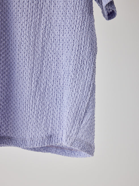 【 予約:5月下旬 】KEY NECK BLOUSE /Y262-12055