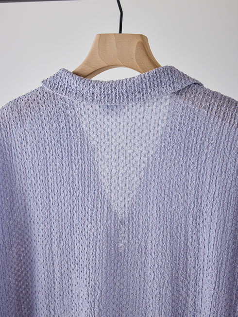 【 予約:5月下旬 】KEY NECK BLOUSE /Y262-12055