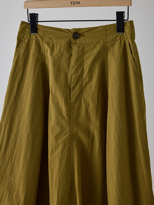 【 予約:5月下旬 】VOLUME CURVE SKIRT /Y262-22052