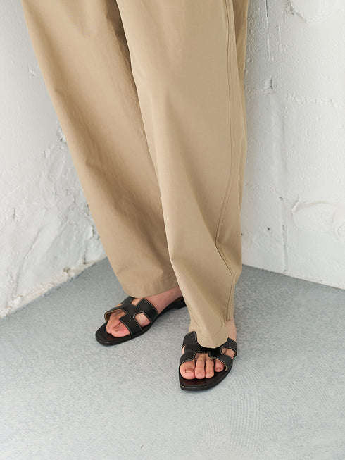 【 予約:5月下旬 】WAIST RIB CURVE PT /Y262-31041