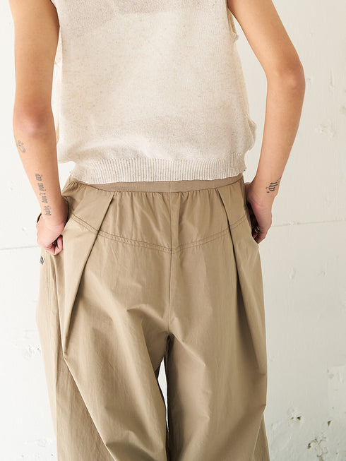 【 予約:5月下旬 】WAIST RIB CURVE PT /Y262-31041