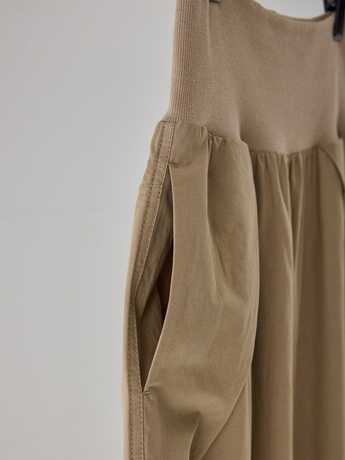 【 予約:5月下旬 】WAIST RIB CURVE PT /Y262-31041