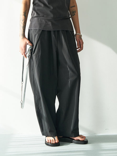 【 予約:7月中旬 】WAIST RIB CURVE PT /Y262-31068