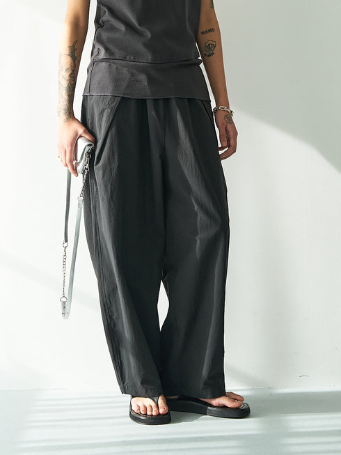 【 予約:7月中旬 】WAIST RIB CURVE PT /Y262-31068