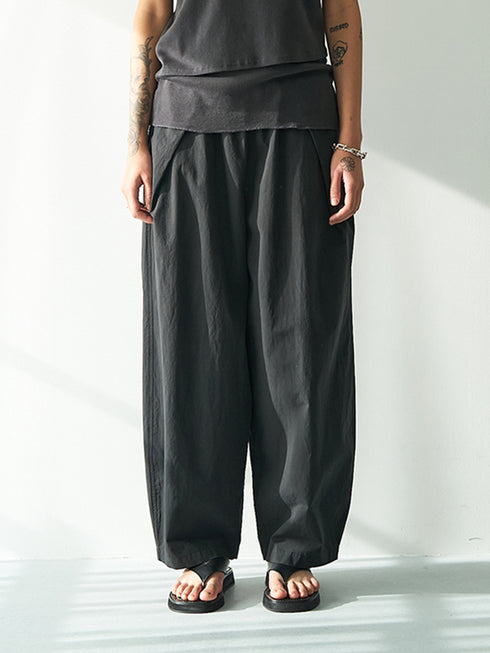 【 予約:7月中旬 】WAIST RIB CURVE PT /Y262-31068