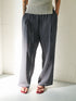 【 予約:5月下旬 】SHEER STRIPE EASY PT /Y262-31042