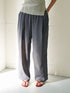 【 予約:5月下旬 】SHEER STRIPE EASY PT /Y262-31042