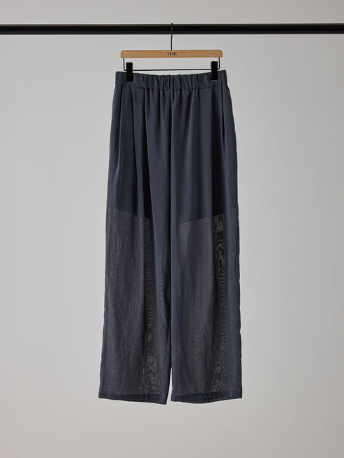 【 予約:5月下旬 】SHEER STRIPE EASY PT /Y262-31042