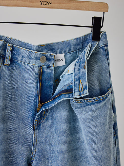 【 予約:5月下旬 】TUCK BELT DENIM PT /Y262-31064