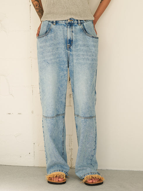 【 予約:5月下旬 】TUCK BELT DENIM PT /Y262-31064