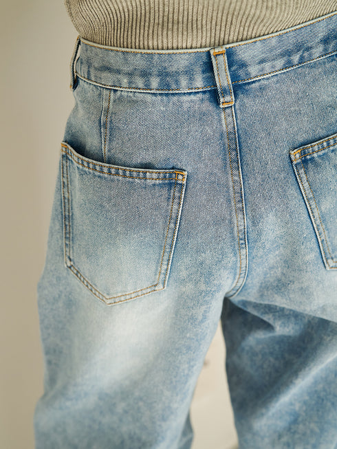 【 予約:5月下旬 】TUCK BELT DENIM PT /Y262-31064