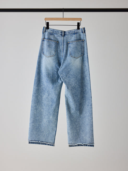 【 予約:5月下旬 】TUCK BELT DENIM PT /Y262-31064