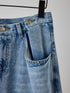 【 予約:5月下旬 】TUCK BELT DENIM PT /Y262-31064