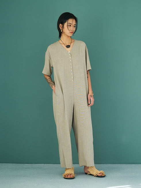 【 予約:5月下旬 】SIDE SLIT ALL IN ONE /Y262-32044