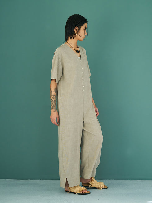 【 予約:5月下旬 】SIDE SLIT ALL IN ONE /Y262-32044