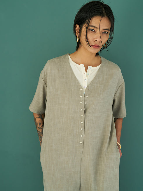 【 予約:5月下旬 】SIDE SLIT ALL IN ONE /Y262-32044