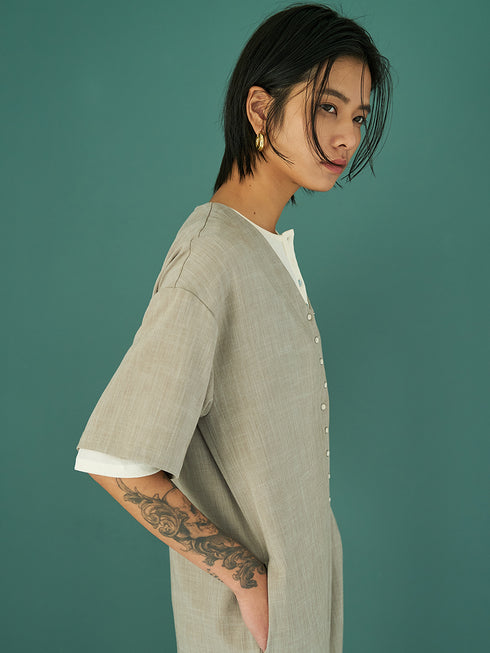 【 予約:5月下旬 】SIDE SLIT ALL IN ONE /Y262-32044