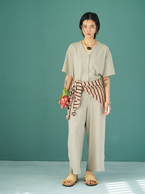 【 予約:5月下旬 】SIDE SLIT ALL IN ONE /Y262-32044