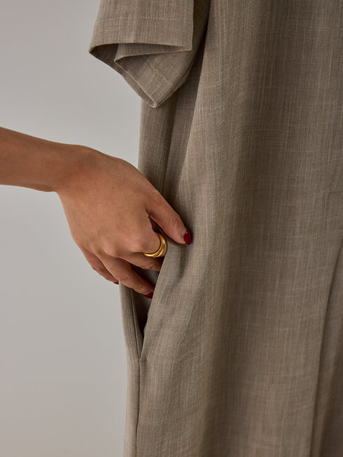 【 予約:5月下旬 】SIDE SLIT ALL IN ONE /Y262-32044