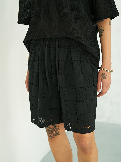 【 予約:5月下旬 】LACE BERMUDA PT /Y262-32046