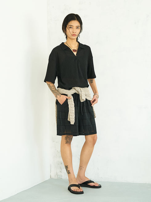 【 予約:5月下旬 】LACE BERMUDA PT /Y262-32046