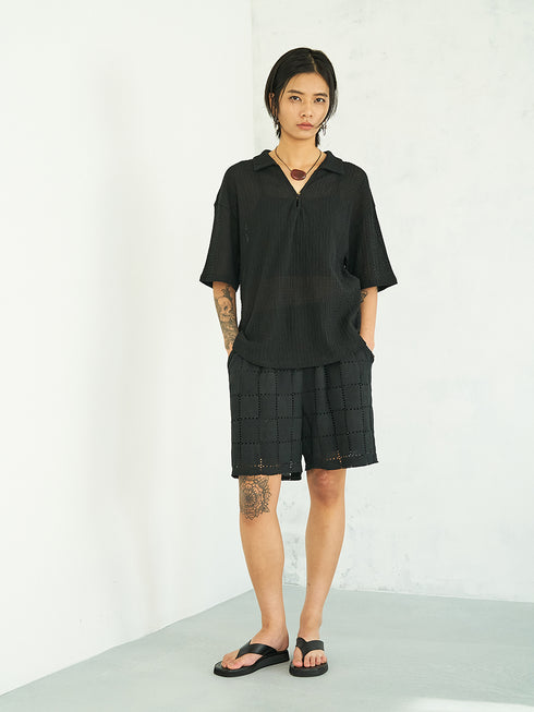 【 予約:5月下旬 】LACE BERMUDA PT /Y262-32046