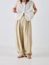 【 予約:5月下旬 】VOLUME CURVE PANTS /Y262-32051