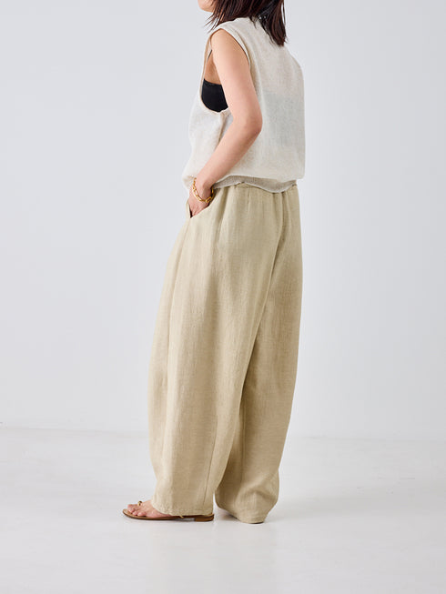 【 予約:5月下旬 】VOLUME CURVE PANTS /Y262-32051