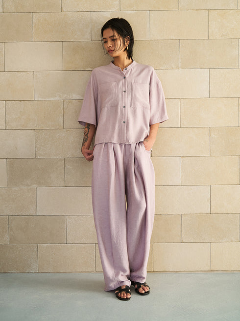【 予約:5月下旬 】VOLUME CURVE PANTS /Y262-32051