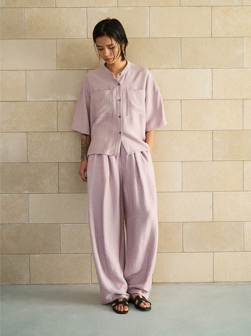 【 予約:5月下旬 】VOLUME CURVE PANTS /Y262-32051