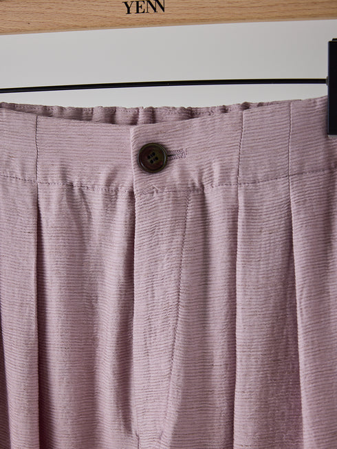 【 予約:5月下旬 】VOLUME CURVE PANTS /Y262-32051