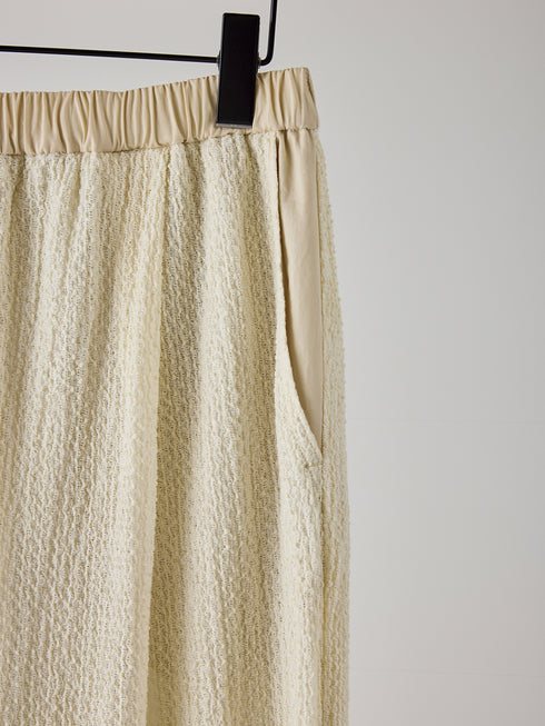 【 予約:5月下旬 】SIDE EYELET PANTS /Y262-32056