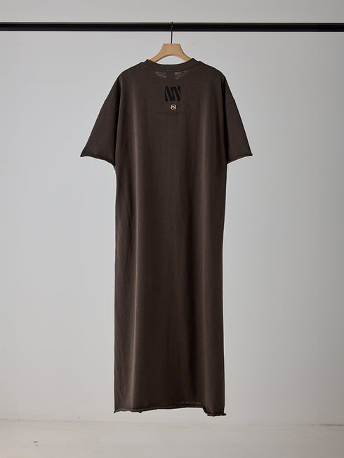 【 予約:5月下旬 】LINEN TOUCH T DRESS /Y262-51054