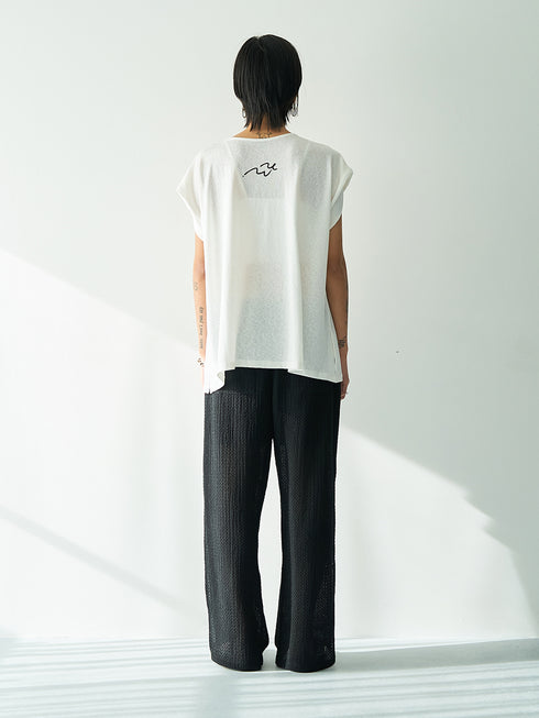 【 予約:5月下旬 】TWIST PRINT TEE /Y262-81058