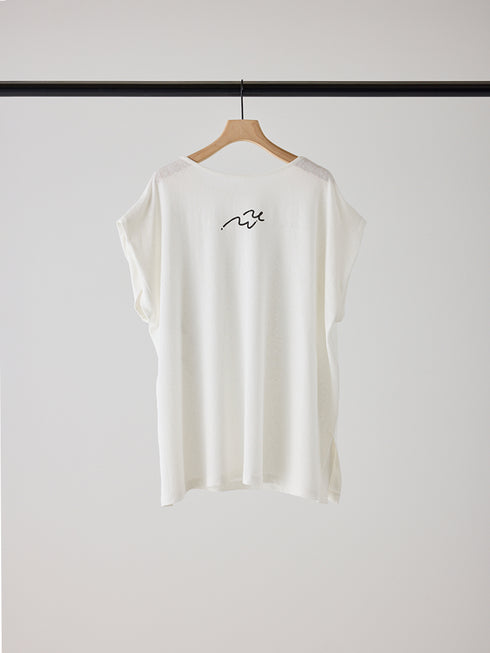 【 予約:5月下旬 】TWIST PRINT TEE /Y262-81058