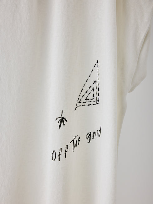 【 予約:5月下旬 】TWIST PRINT TEE /Y262-81058