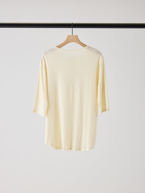 【 予約:4月下旬 】HENRY NECK TEE /Y262-82037