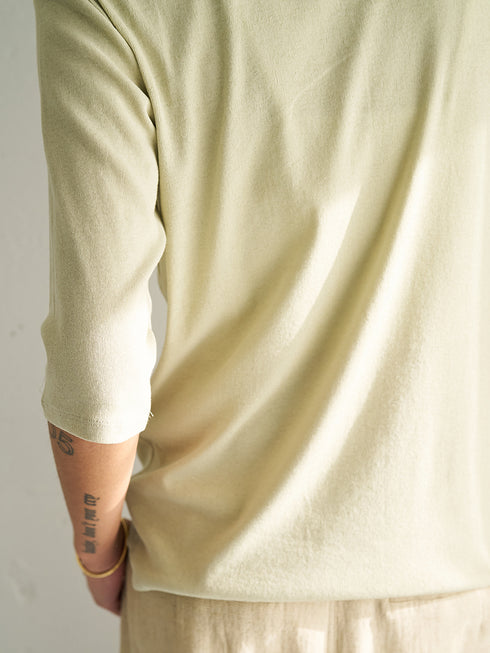 【 予約:4月下旬 】HENRY NECK TEE /Y262-82037