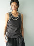 【 予約:4月下旬 】COLOR LAYERED TANK /Y262-82038