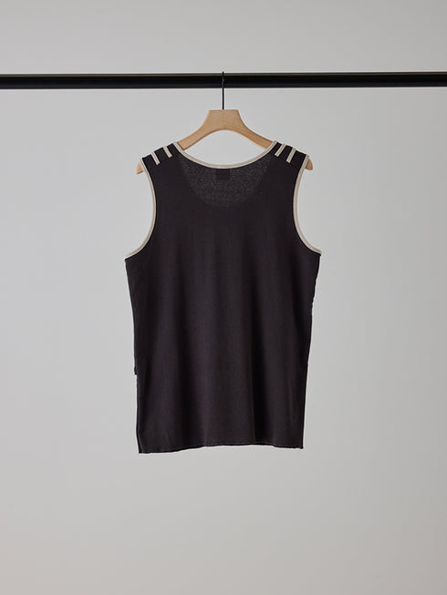 【 予約:4月下旬 】COLOR LAYERED TANK /Y262-82038